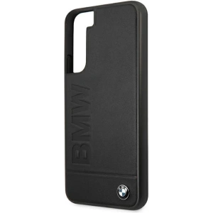 homescreen.pl - Etui BMW BMHCS22MSLLBK Samsung Galaxy S22+ Plus czarny/black hardcase Signature Logo Imprint