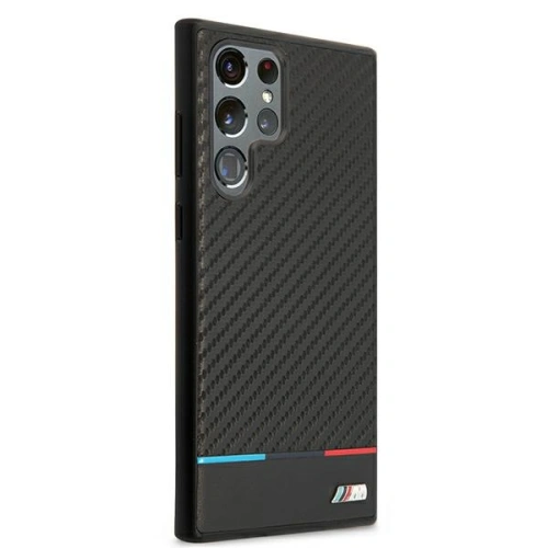 Kup Etui BMW BMHCS22LPUCARTCBK Samsung Galaxy S22 Ultra černá/czarny M Collection Triangles - BMW278BLK - {ean13} - Sklep Home Screen
