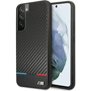 homescreen.pl - Etui BMW BMHCS22MPUCARTCBK Samsung Galaxy S22+ Plus black/czarny M Collection Triangles
