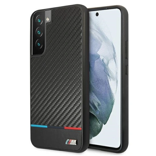 Kup Etui BMW BMHCS22MPUCARTCBK Samsung Galaxy S22+ Plus negru/czarny M Collection Triangles - BMW279BLK - {ean13} - Sklep Home Screen
