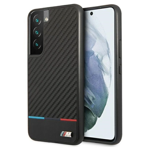 Kup Etui BMW BMHCS22SPUCARTCBK Samsung Galaxy S22 černý/czarny M Collection Triangles - BMW280BLK - {ean13} - Sklep Home Screen