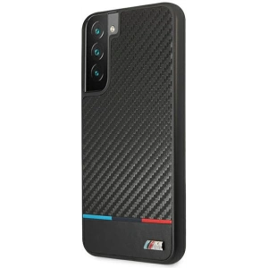 homescreen.pl - Etui BMW BMHCS22MPUCARTCBK Samsung Galaxy S22+ Plus black/czarny M Collection Triangles