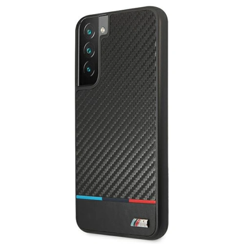 Kup Etui BMW BMHCS22MPUCARTCBK Samsung Galaxy S22+ Plus negru/czarny M Collection Triangles - BMW279BLK - {ean13} - Sklep Home Screen