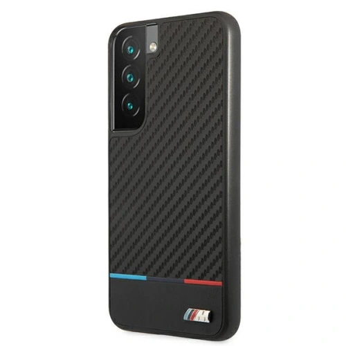 Kup Etui BMW BMHCS22SPUCARTCBK Samsung Galaxy S22 negru/czarny M Collection Triangles - BMW280BLK - {ean13} - Sklep Home Screen