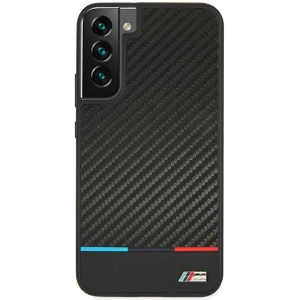 homescreen.pl - Etui BMW BMHCS22MPUCARTCBK Samsung Galaxy S22+ Plus black/czarny M Collection Triangles