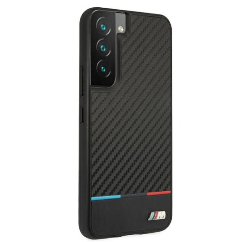 Kup Etui BMW BMHCS22SPUCARTCBK Samsung Galaxy S22 negru/czarny M Collection Triangles - BMW280BLK - {ean13} - Sklep Home Screen