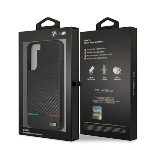 Kup Etui BMW BMHCS22MPUCARTCBK Samsung Galaxy S22+ Plus černý M Collection Triangles - BMW279BLK - {ean13} - Sklep Home Screen