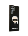 Kup Case Karl Lagerfeld KLHCS22LSLKHBK Samsung Galaxy S22 Ultra schwarz/black hardcase Silikon Karls Kopf - KLD824BLK - {ean13} - Sklep Home Screen