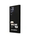 Kup Etui Karl Lagerfeld KLHCS22LSSKCK Samsung Galaxy S22 Ultra hardcase czarny/black Silicone Karl & Choupette - KLD826BLK - {ean13} - Sklep Home Screen