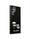 Kup Etui Karl Lagerfeld KLHCS22LSSKCK Samsung Galaxy S22 Ultra hardcase czarny/black Silicone Karl & Choupette - KLD826BLK - {ean13} - Sklep Home Screen