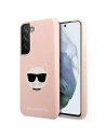 homescreen.pl - Etui Karl Lagerfeld KLHCS22MSLCHPI Samsung Galaxy S22+ Plus hardcase różowy/pink Silicone Choupette Head