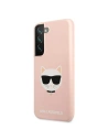 Kup Case Karl Lagerfeld KLHCS22MSLCHPI Samsung Galaxy S22+ Plus Hardcase rosa/pink Silikon Choupette Head - KLD827PNK - {ean13} - Sklep Home Screen