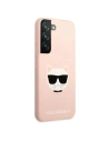 Kup Case Karl Lagerfeld KLHCS22MSLCHPI Samsung Galaxy S22+ Plus Hardcase rosa/pink Silikon Choupette Head - KLD827PNK - {ean13} - Sklep Home Screen