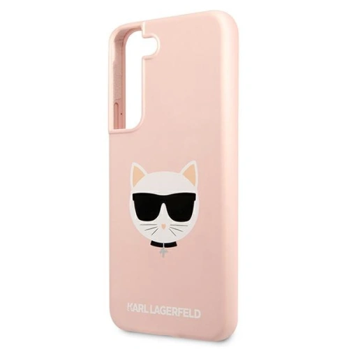 Kup Case Karl Lagerfeld KLHCS22MSLCHPI Samsung Galaxy S22+ Plus Hardcase rosa/pink Silikon Choupette Head - KLD827PNK - {ean13} - Sklep Home Screen