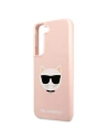 Kup Case Karl Lagerfeld KLHCS22MSLCHPI Samsung Galaxy S22+ Plus Hardcase rosa/pink Silikon Choupette Head - KLD827PNK - {ean13} - Sklep Home Screen