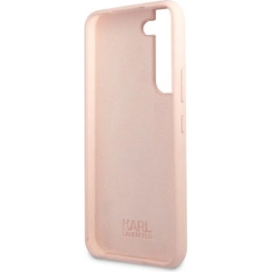 homescreen.pl - Etui Karl Lagerfeld KLHCS22MSLCHPI Samsung Galaxy S22+ Plus hardcase różowy/pink Silicone Choupette Head