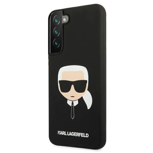 Kup Case Karl Lagerfeld KLHCS22MSLKHBK Samsung Galaxy S22+ Plus schwarz/black Hardcase Silikon Karl`s Head - KLD828BLK - {ean13} - Sklep Home Screen