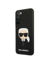 Kup Etui Karl Lagerfeld KLHCS22MSLKHBK Samsung Galaxy S22+ Plus černý/black hardcase Silicone Karl`s Head - KLD828BLK - {ean13} - Sklep Home Screen