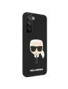 Kup Case Karl Lagerfeld KLHCS22MSLKHBK Samsung Galaxy S22+ Plus schwarz/black Hardcase Silikon Karl`s Head - KLD828BLK - {ean13} - Sklep Home Screen
