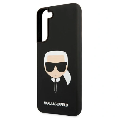 Kup Case Karl Lagerfeld KLHCS22MSLKHBK Samsung Galaxy S22+ Plus schwarz/black Hardcase Silikon Karl`s Head - KLD828BLK - {ean13} - Sklep Home Screen