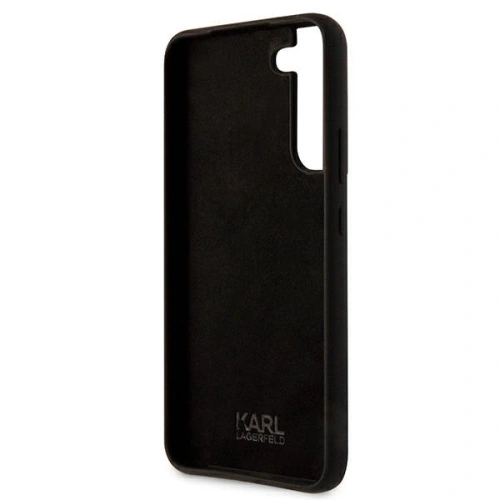 Kup Etui Karl Lagerfeld KLHCS22MSLKHBK Samsung Galaxy S22+ Plus černý/black hardcase Silicone Karl`s Head - KLD828BLK - {ean13} - Sklep Home Screen