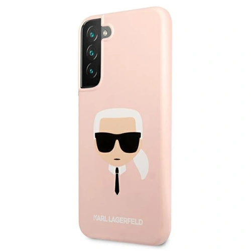 Kup Etui Karl Lagerfeld KLHCS22MSLKHPI Samsung Galaxy S22+ Plus rożowy/pink hardcase Silicone Karl`s Head - KLD829PNK - {ean13} - Sklep Home Screen