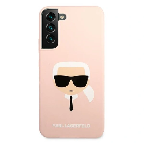 Buy Karl Lagerfeld KLHCS22MSLKHPI Samsung Galaxy S22+ Plus pink hardcase Silicone Karl`s Head - KLD829PNK - {ean13} - Home Screen Store Europe