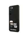 Kup Etui Karl Lagerfeld KLHCS22MSSKCK Samsung Galaxy S22+ Plus hardcase černý/black Silicone Karl & Choupette - KLD831BLK - {ean13} - Sklep Home Screen