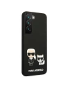 Kup Etui Karl Lagerfeld KLHCS22MSSKCK Samsung Galaxy S22+ Plus hardcase černý/black Silicone Karl & Choupette - KLD831BLK - {ean13} - Sklep Home Screen