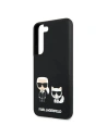 Kup Etui Karl Lagerfeld KLHCS22MSSKCK Samsung Galaxy S22+ Plus hardcase černý/black Silicone Karl & Choupette - KLD831BLK - {ean13} - Sklep Home Screen