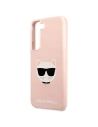 Kup Etui Karl Lagerfeld KLHCS22SSLCHPI Samsung Galaxy S22 hardcase różowy/pink Silicone Choupette Head - KLD832PNK - {ean13} - Sklep Home Screen