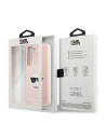 Kup Etui Karl Lagerfeld KLHCS22SSLCHPI Samsung Galaxy S22 hardcase różowy/pink Silicone Choupette Head - KLD832PNK - {ean13} - Sklep Home Screen