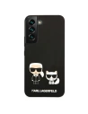 Kup Case Karl Lagerfeld KLHCS22SSSKCK Samsung Galaxy S22 Hardcase schwarz/schwarz Silikon Karl & Choupette - KLD833BLK - {ean13} - Sklep Home Screen