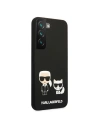 Kup Case Karl Lagerfeld KLHCS22SSSKCK Samsung Galaxy S22 Hardcase schwarz/schwarz Silikon Karl & Choupette - KLD833BLK - {ean13} - Sklep Home Screen