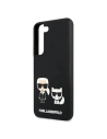Kup Case Karl Lagerfeld KLHCS22SSSKCK Samsung Galaxy S22 Hardcase schwarz/schwarz Silikon Karl & Choupette - KLD833BLK - {ean13} - Sklep Home Screen