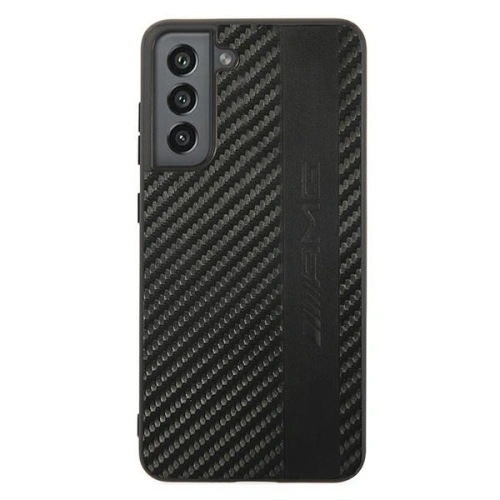 Kup Etui Mercedes AMG AMHCS21FESBLSCA Samsung Galaxy S21 FE czarny/black hardcase Carbon Stripe&Embossed - MRS035BLK - {ean13} - Sklep Home Screen