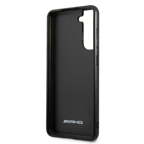 Kup Etui Mercedes AMG AMHCS21FESGSEBK Samsung Galaxy S21 FE negru/black hardcase din piele cu linii debosate - MRS036BLK - {ean13} - Sklep Home Screen
