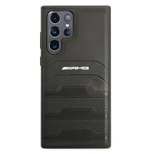 Kup Etui Mercedes AMG AMHCS22LGSEBK Samsung Galaxy S22 Ultra fekete/hardcase bőr debossed vonalak - MRS038BLK - {ean13} - Sklep Home Screen