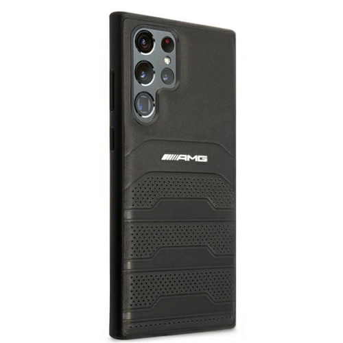 Kup Etui Mercedes AMG AMHCS22LGSEBK Samsung Galaxy S22 Ultra černý/black hardcase Leather Debossed Lines - MRS038BLK - {ean13} - Sklep Home Screen