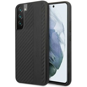 Kup Etui Mercedes AMG AMHCS22MBLSCA Samsung Galaxy S22+ Plus czarny/black hardcase Carbon Stripe&Embossed - MRS039BLK - {ean13} - Sklep Home Screen