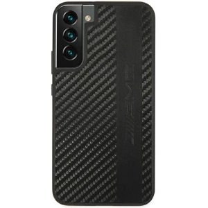 Kup Case Mercedes AMG AMHCS22MBLSCA Samsung Galaxy S22+ Plus schwarz/hardcase Carbon Stripe&Embossed - MRS039BLK - {ean13} - Sklep Home Screen