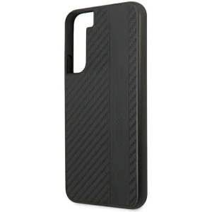 Kup Case Mercedes AMG AMHCS22MBLSCA Samsung Galaxy S22+ Plus schwarz/hardcase Carbon Stripe&Embossed - MRS039BLK - {ean13} - Sklep Home Screen