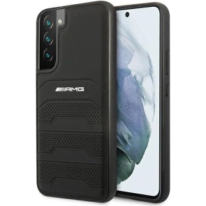 Kup Case Mercedes AMG AMHCS22MGSEBK Samsung Galaxy S22+ Plus schwarz/hardcase Leder mit geprägten Linien - MRS040BLK - {ean13} - Sklep Home Screen