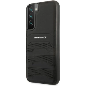 Kup Case Mercedes AMG AMHCS22MGSEBK Samsung Galaxy S22+ Plus schwarz/hardcase Leder mit geprägten Linien - MRS040BLK - {ean13} - Sklep Home Screen
