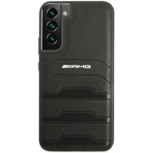 Kup Case Mercedes AMG AMHCS22MGSEBK Samsung Galaxy S22+ Plus schwarz/hardcase Leder mit geprägten Linien - MRS040BLK - {ean13} - Sklep Home Screen