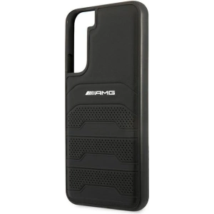 Kup Case Mercedes AMG AMHCS22MGSEBK Samsung Galaxy S22+ Plus schwarz/hardcase Leder mit geprägten Linien - MRS040BLK - {ean13} - Sklep Home Screen