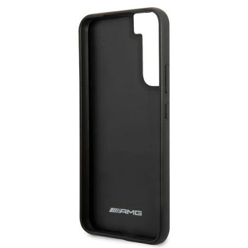 Kup Etui Mercedes AMG AMHCS22MGSEBK Samsung Galaxy S22+ Plus negru/black hardcase din piele cu linii debossate - MRS040BLK - {ean13} - Sklep Home Screen