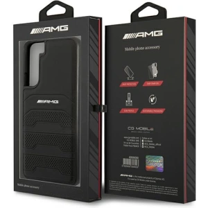 Kup Case Mercedes AMG AMHCS22MGSEBK Samsung Galaxy S22+ Plus schwarz/hardcase Leder mit geprägten Linien - MRS040BLK - {ean13} - Sklep Home Screen