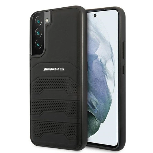 Kup Case Mercedes AMG AMHCS22SGSEBK Samsung Galaxy S22 schwarz/black hardcase Leder mit geprägten Linien - MRS042BLK - {ean13} - Sklep Home Screen