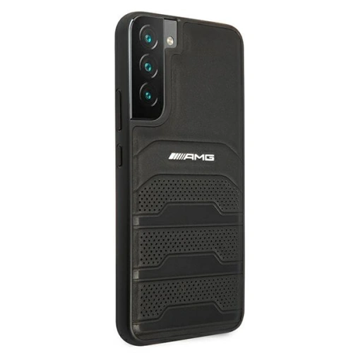 Kup Etui Mercedes AMG AMHCS22SGSEBK Samsung Galaxy S22 czarny/black hardcase Leather Debossed Lines - MRS042BLK - {ean13} - Sklep Home Screen
